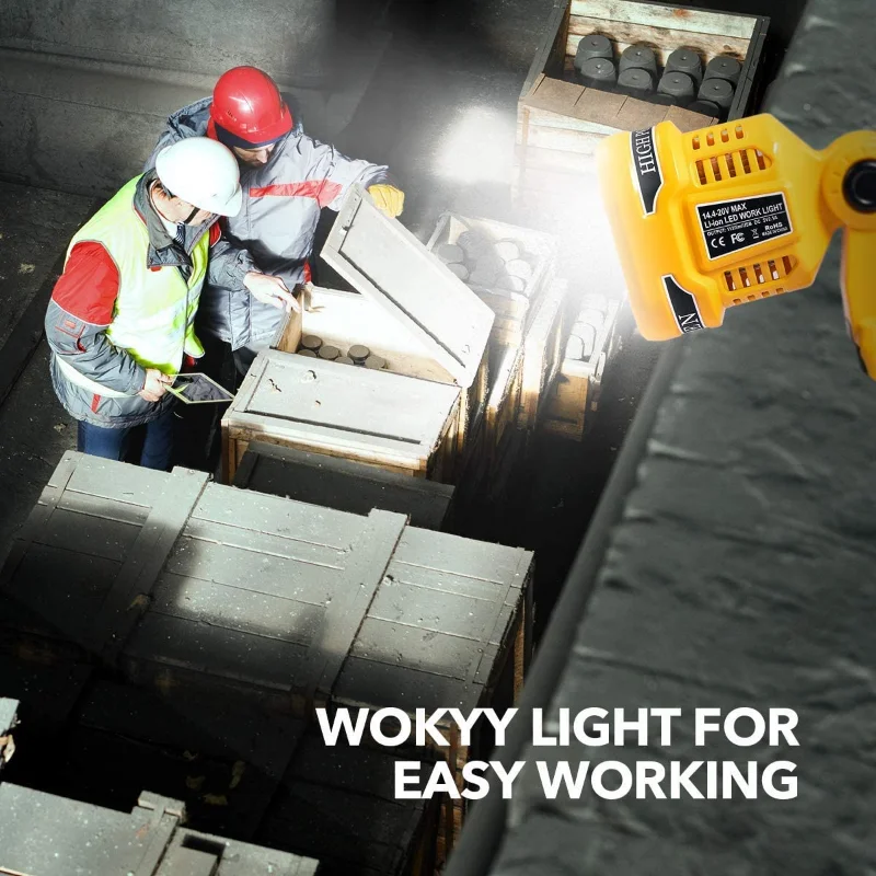 3W/12W 18V Led Lamp Zaklamp Voor Dewalt DCB140 DCB200 (Geen Batterij, geen Lader) Lithium Batterij Usb Outdoor Gereedschappen Werken Licht