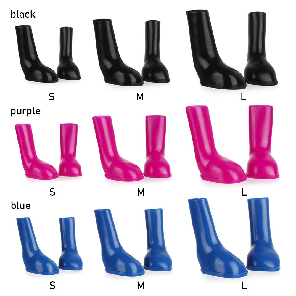 Duurzaam Dierbenodigdheden Hoge Stretchy Puppy Schoenen Waterdichte Laarzen Hond Huisdier Regen Schoenen Beschermende Regen Laarzen Hond Schoenen