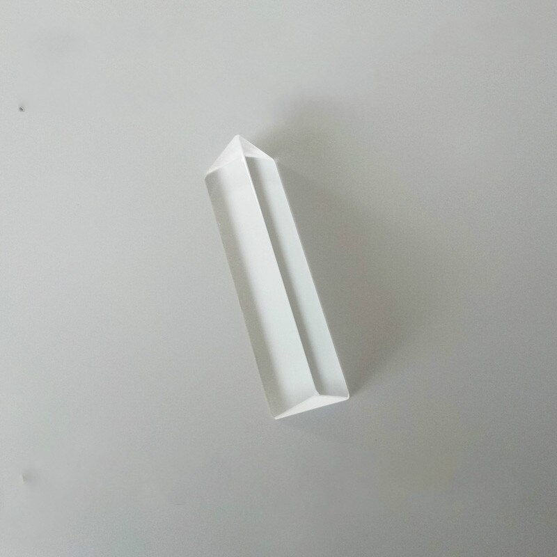 Equilateral Triangular Prism Optical Experiment Photograph Photography Rainbow Side Length 30mm * 30mm * 100mm