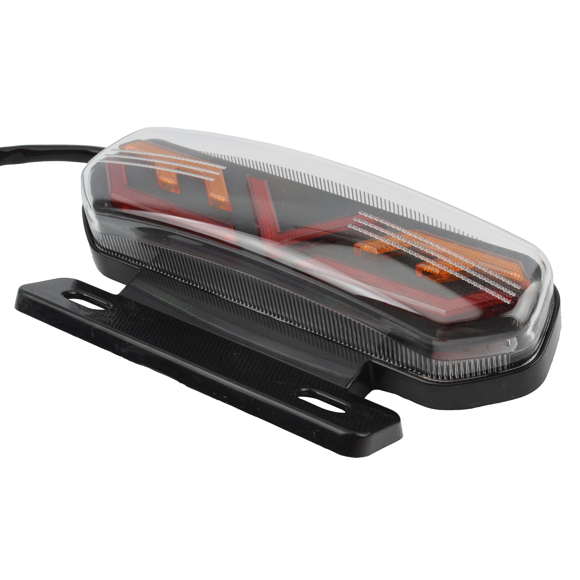 Luces traseras LED para motocicleta, luz trasera de freno para motocicleta, luz de giro de parada para moto, Dirt Pit Bike, piezas de ATV, 12V