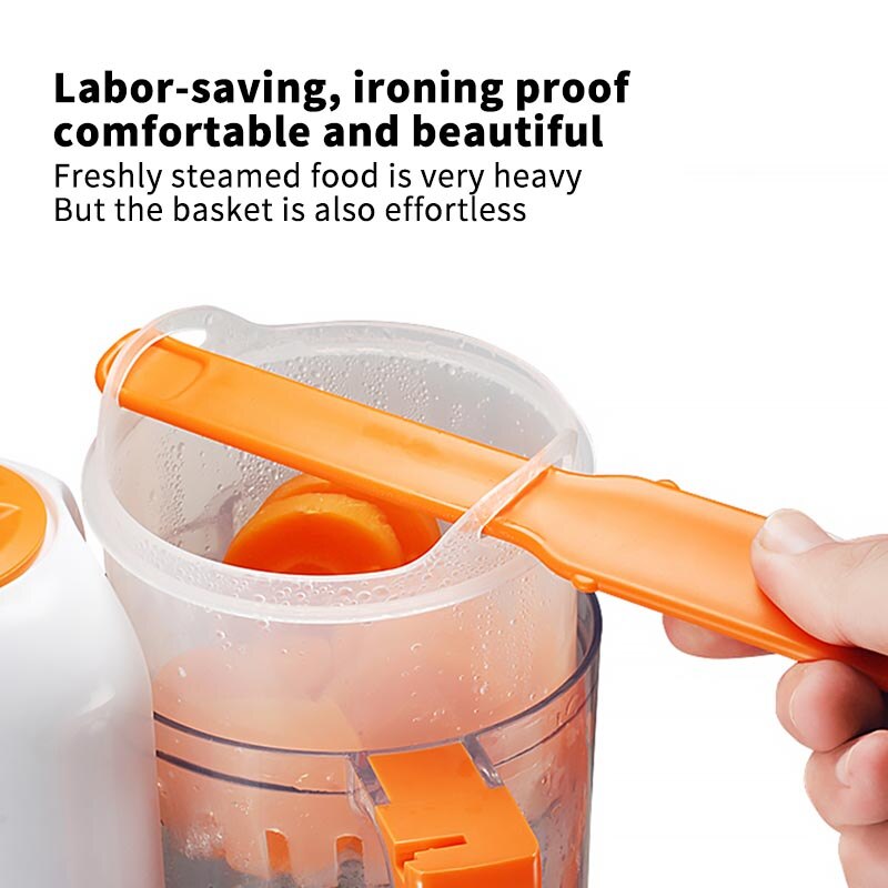 Multifunktionel madprocessor kværn damper småbørn purerer saftpressning omrøring baby fodring madproducent sund mølle maskine