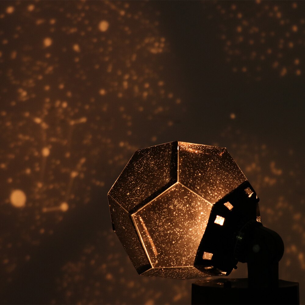 Moonlight Light Romantic DIY Master LED Star Sky Projector Lamp Projection Cosmos LED Night Lamp Kid's Home Decoration