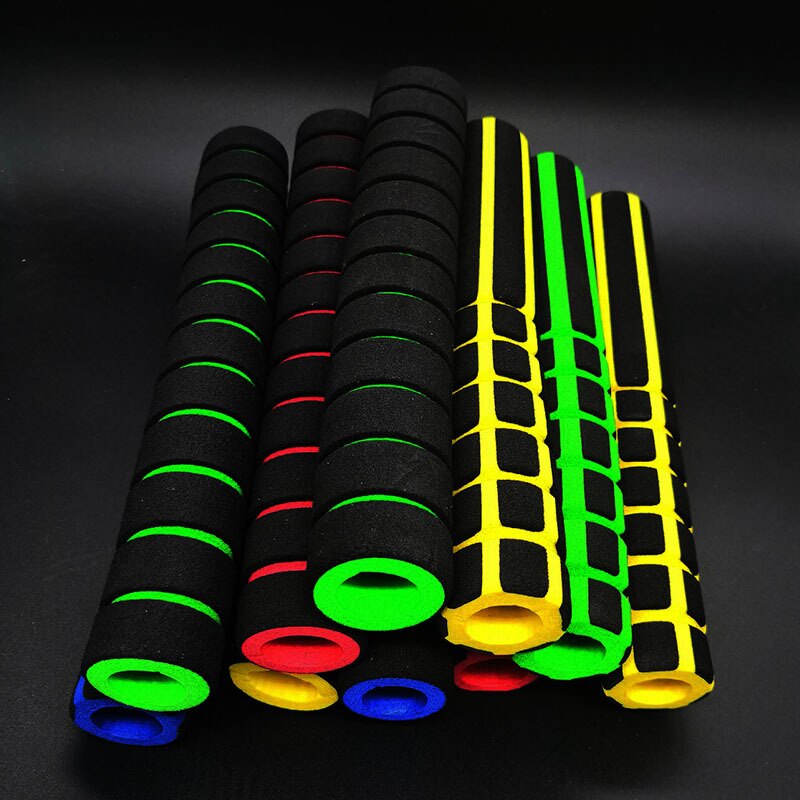Poignées Guidon Vélo Confort Velo – Gel Silicone, 135mm, Celeste, Neuves