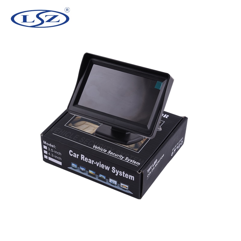 4.3Inch Tft Lcd Monitor Voor Bus/Truck/Tractor/Zware Voertuig Omkeren