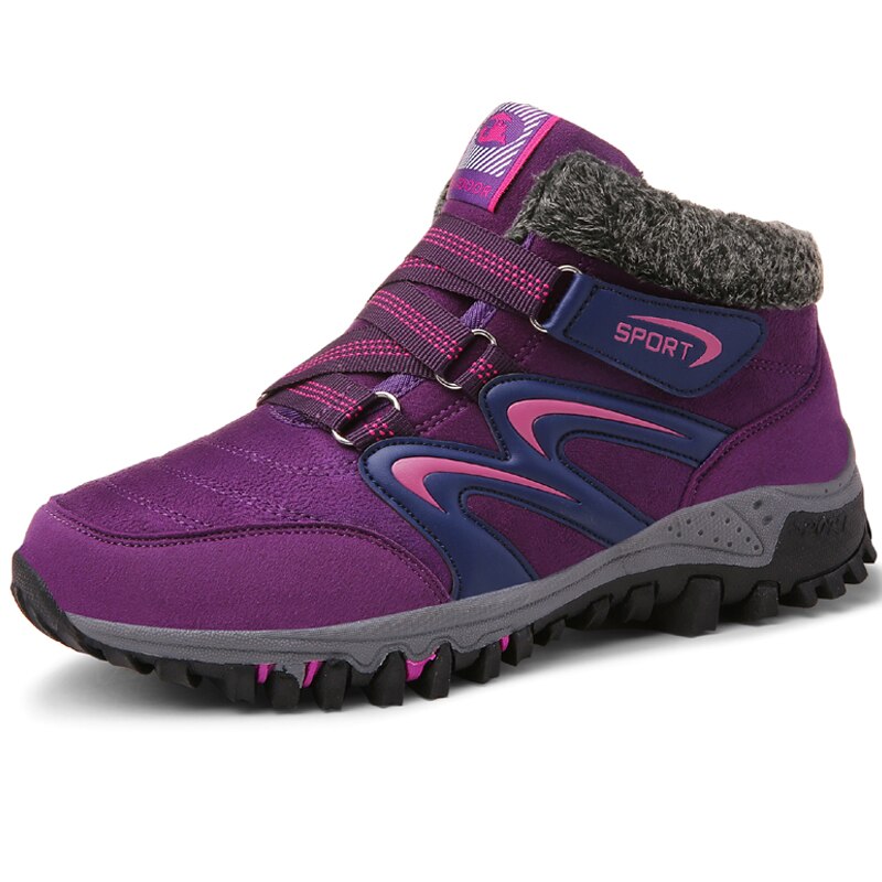 Gammal mamma vinter varm dam vulkanisera skor sneakers skor utomhus kvinnlig promenadskor zapatos mujer