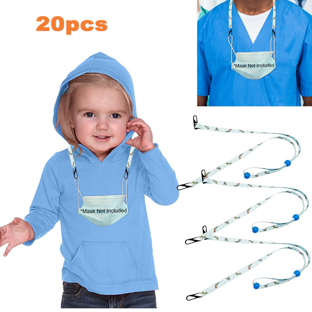 5/30Pcs Masker Naaien Elastische Band Koord Met Verstelbare Gesp Stretchy Masker Oorhaakje Lanyard Oorbeschermer Touw Diy Maken supplies # M1: C