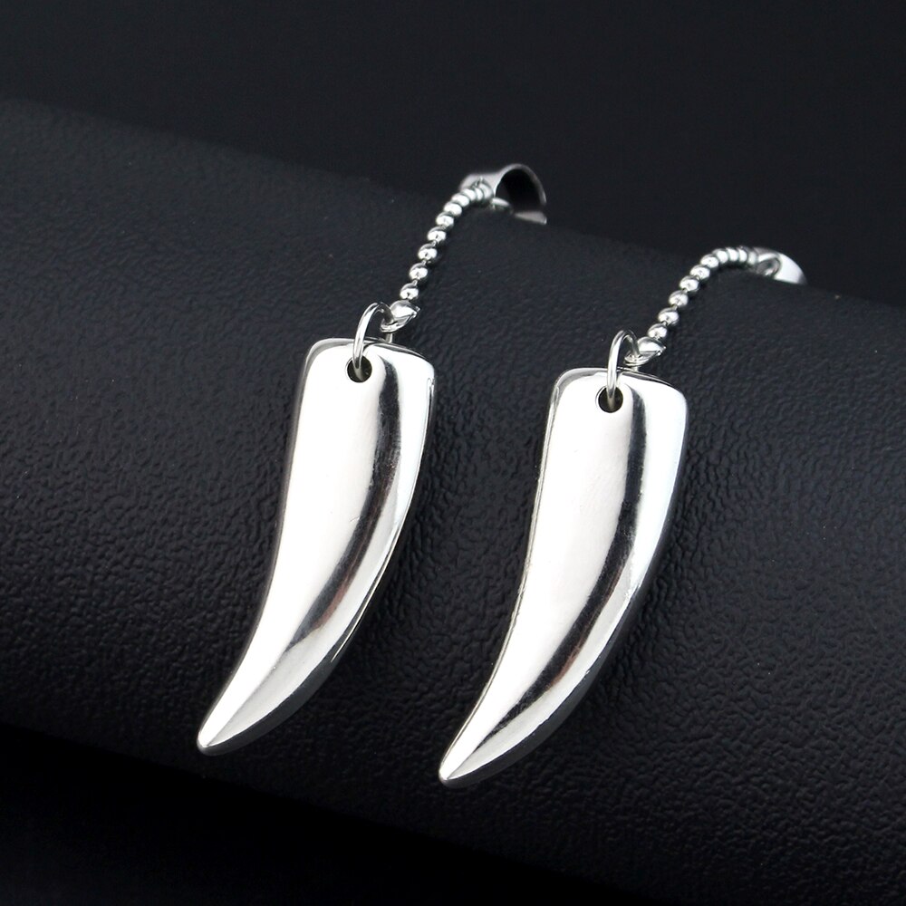 Vanitas Earrings The Case Study of Vanitas No Carte Cosplay Props Water Droplets Earrings Ear Clip Jewelry Accessories: Default Title