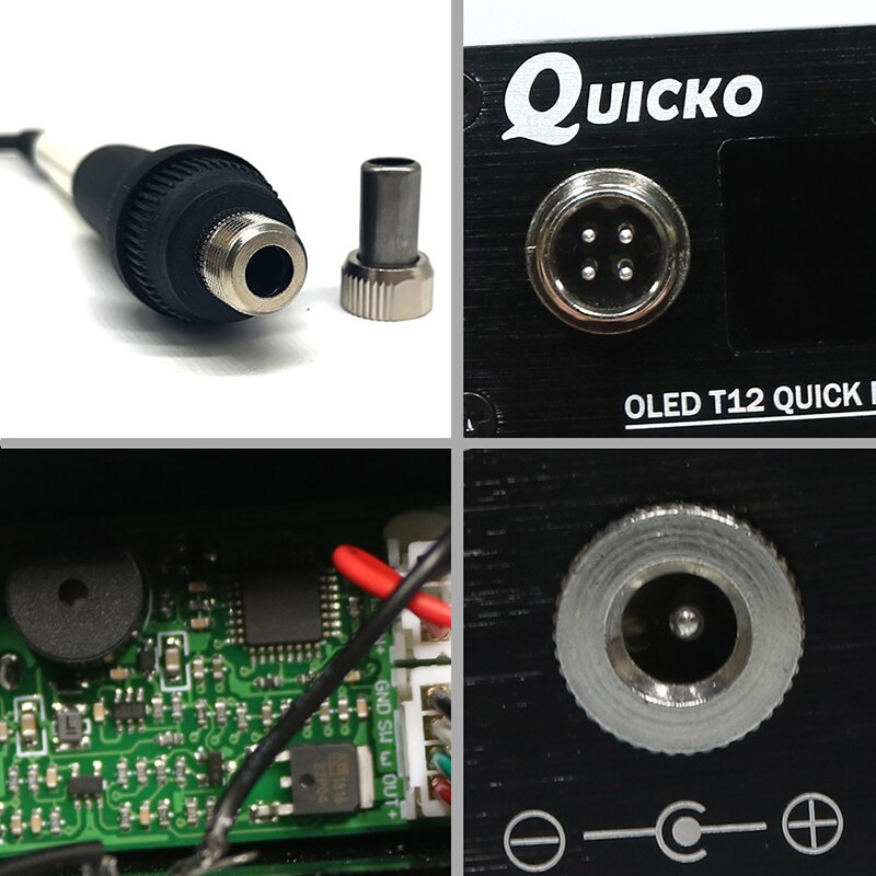 Mini T12-942 oled digital diy ferramentas de solda elétrica estação de solda kit com t12 dicas e alça ferro