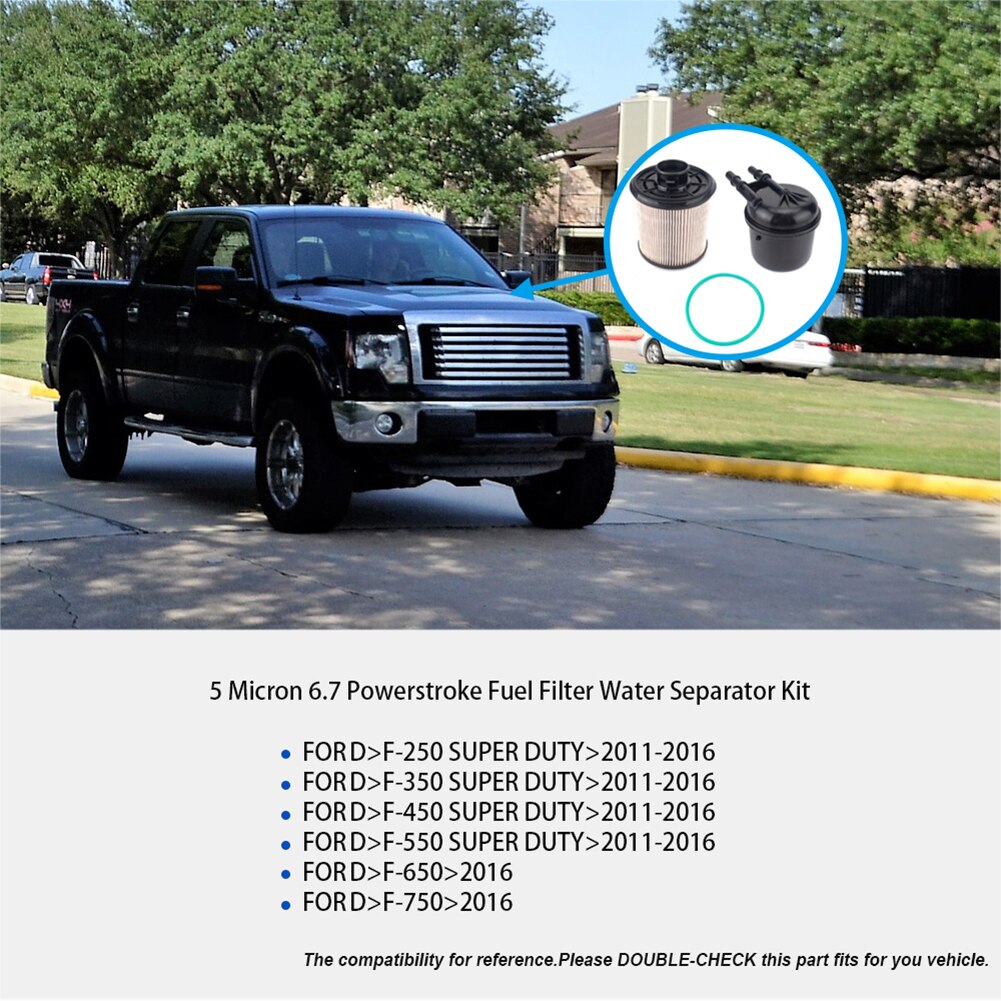 6.7L Diesel Fuel Filter FD-4615 FD4615 Car Accessories for Ford F-250 F-350 F-450 F-550 Super Duty F-650 F-750
