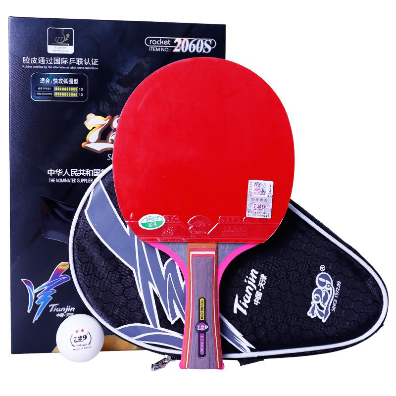 Friendship 729 Table Tennis Bat Table Tennis Racket Finished Ping Pong Offensive Rackets: 2060S long handle