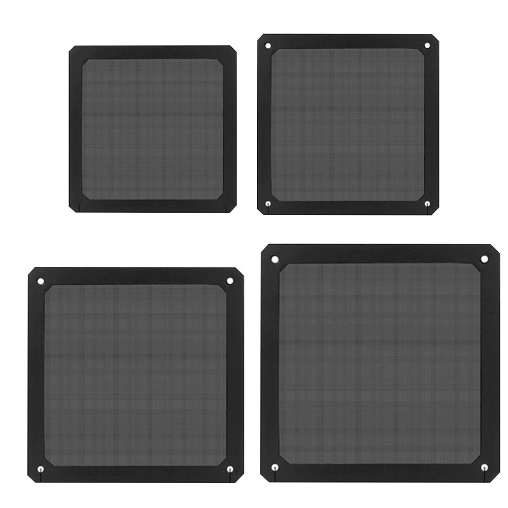 Filtro de malla antipolvo para PC, Marco magnético de 8CM, 12CM, 14CM, accesorios para PC, ventilador de refrigeración con imán, funda de malla para ordenador a prueba de polvo