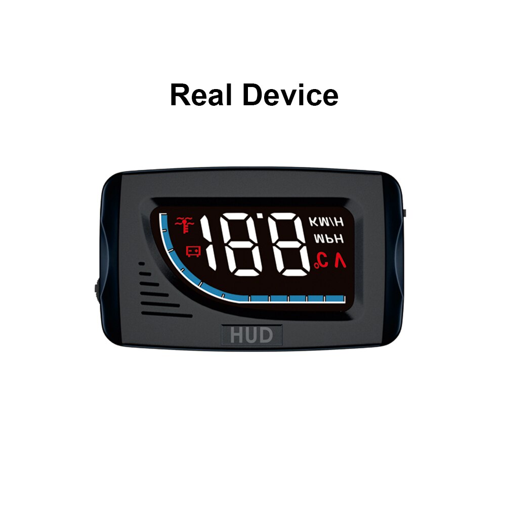 The Best HUD OBD Head Up Display Projection on Glass Car Speed Windshield Projector Gauge Shift Alarm RPM Coolant KM/H & MPH