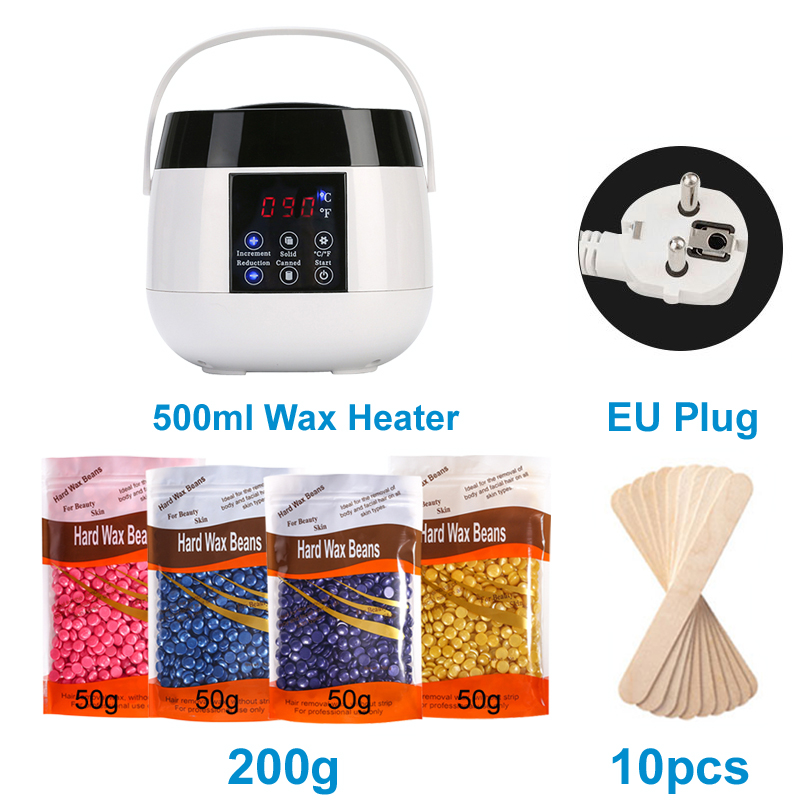500 ml Wachs Heizung Maschine für Haar Entfernung Wachs-schmelzen Enthaarung Epilierer Maschine Wachsen Kit Paraffin Heizung Wachs Wärmer maschine: Rosa