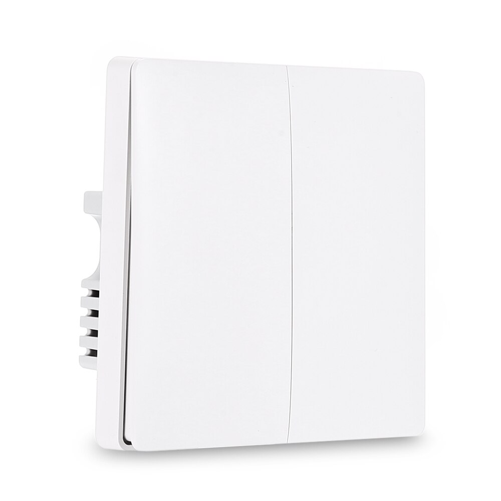 Aqara ZiGBee wifi Wireless Smart Switch Light Remote Control Key Wall Live Neutral Wire Switch Smart Home work for Mi Home APP