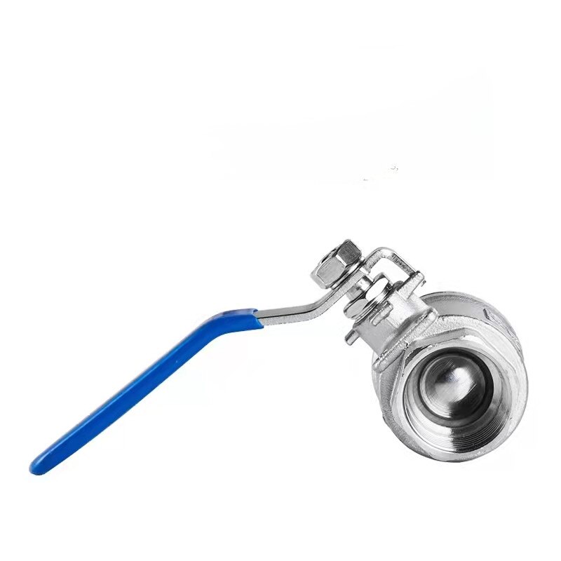 Female Straight Two-pieces Full Ports 304 Stainless Steel Ball Valve
