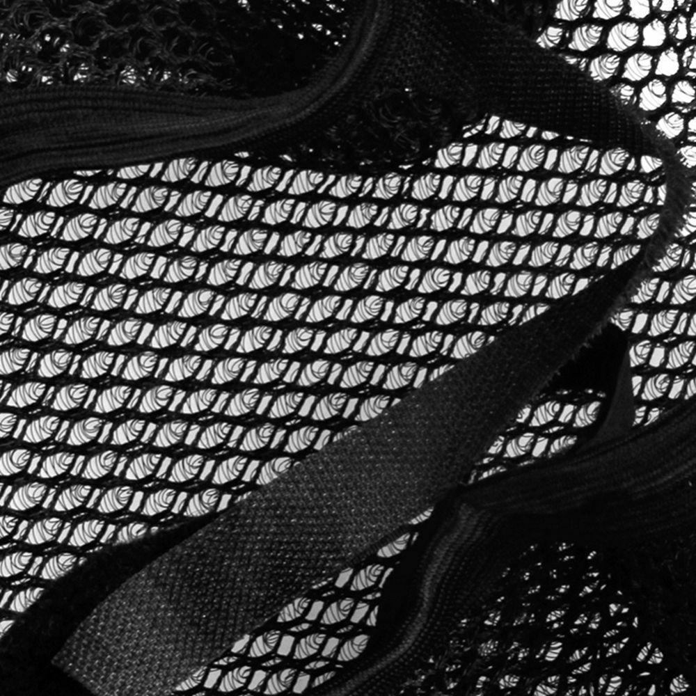 Net Motorcycle Seat Cover Mesh Black Polyester Accessories Replacement