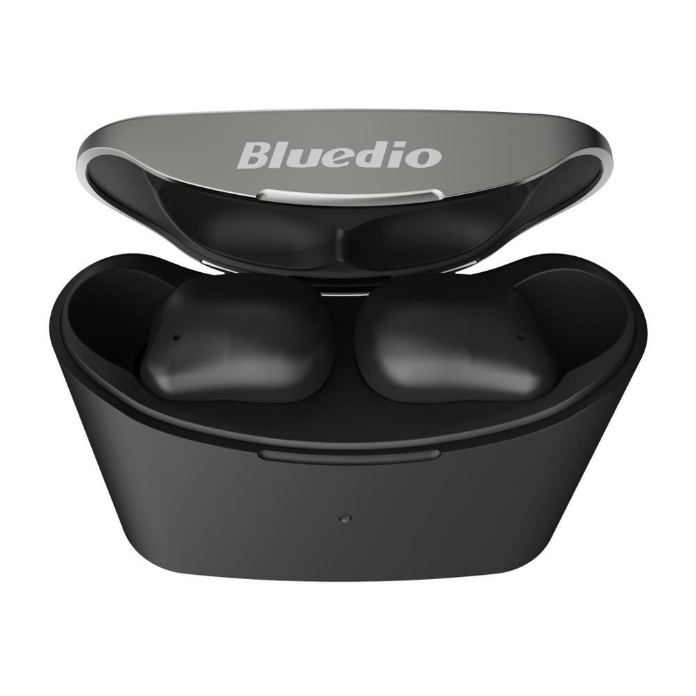 Bluetooth oortelefoon TWS draadloze oordopjes Bluedio T-elf 2 waterdichte Sport Headset Draadloze Koptelefoon in ear 650Mah opladen doos