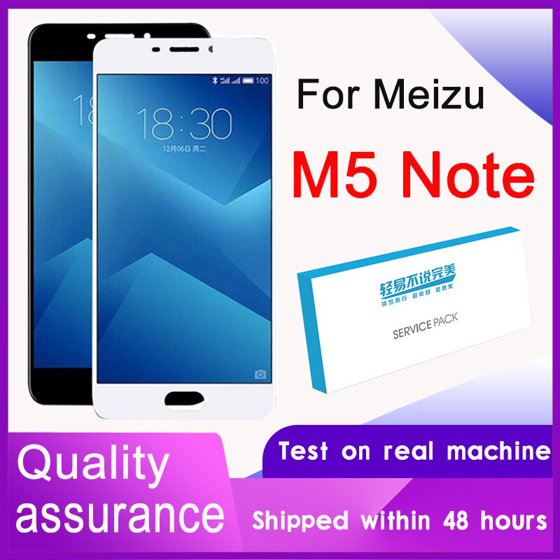Getest Display Vervanging Met Frame Voor Meizu M5 Note Lcd Touch Screen Digitizer Vergadering Voor Meizu M5 Note Lcd screen