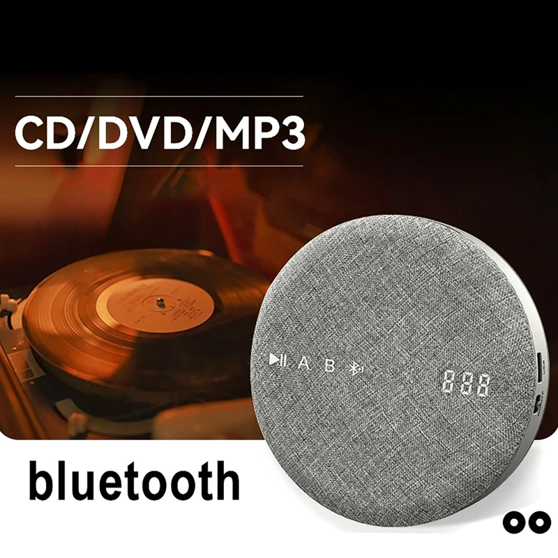 Multifunktion aler CD-Player DVD/VCD-AV-Player Drahtloser Bluetooth-USB-Lautsprecher wiederauf ladbarer Audio-Player
