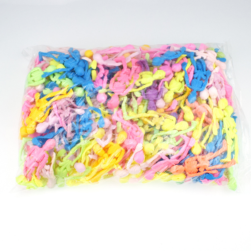 3 pz plastica ecologica morbida TPR scheletro modello bambola decorazione di Halloween novità giocattolo divertente regalo stile terrorismo