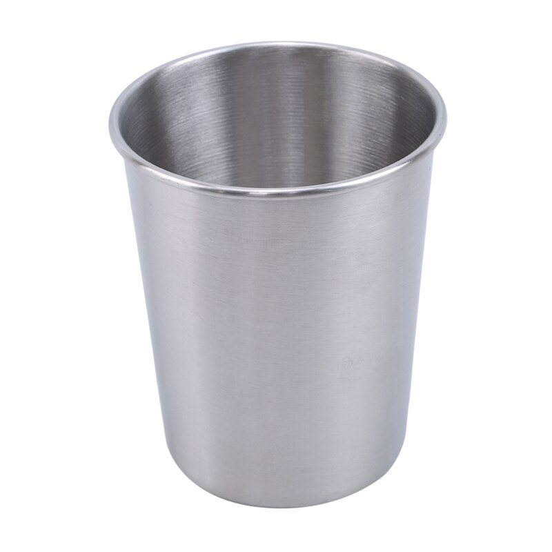 Metallinen kylmä kuppi juomakuppi tainless teräs puristusolut mukit kapasiteetti 230/350 ml kuppi ulkona retkeily vaellus muki