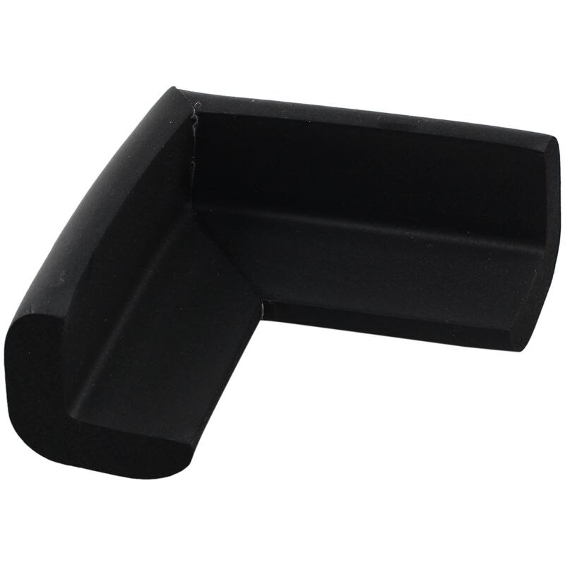 Table Cupboard Worktop Corner Cover Protector Cushion 4 Pcs Black