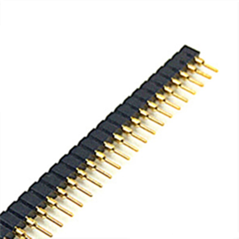2,0mm 2,0 1*40 Pin 2*40P Runde Männlich Weiblich Einzelnen/Zweireihig Pin Header buchse Streifen PCB Stecker Für arduino 1x40 2x40: 1x40p Gilt female