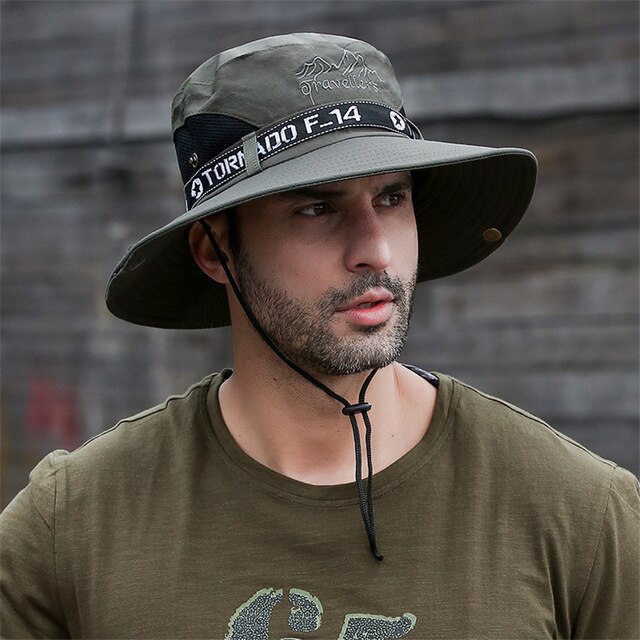 Upf 50+  solhat hat spand cowboy mænd kvinder fiskeri boonie hatte sol uv beskyttelse lang stor bred brim mesh vandreture udendørs strand kasket