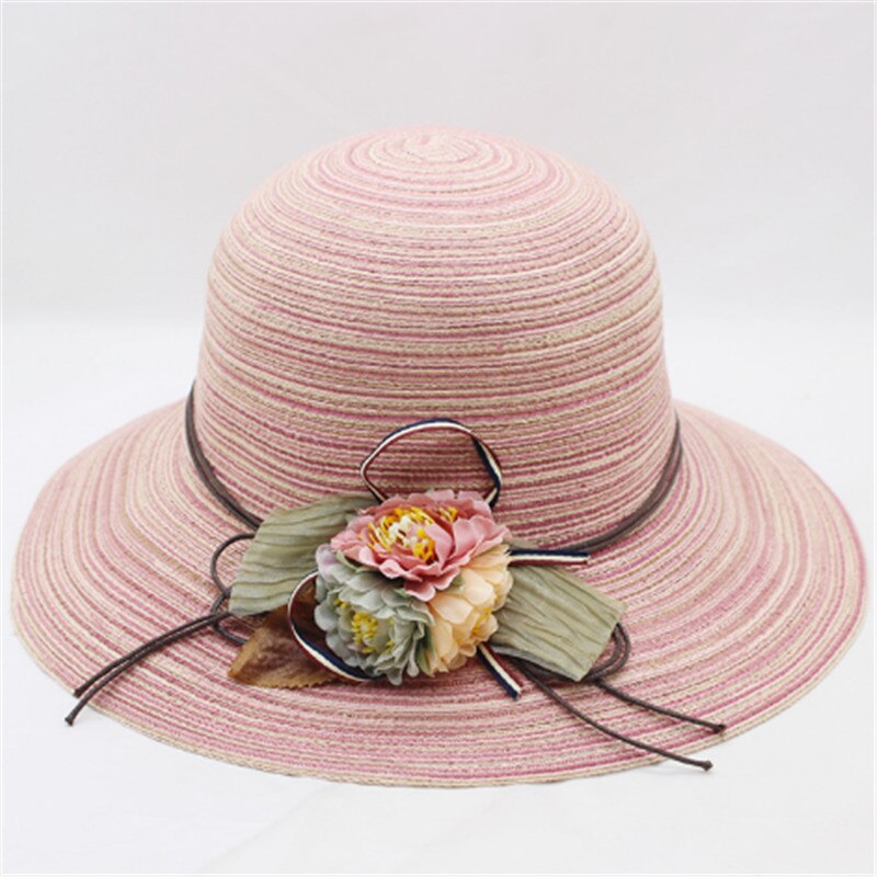 Women Ladies Summer Big Wide Brim Straw Hat Floppy... – Grandado