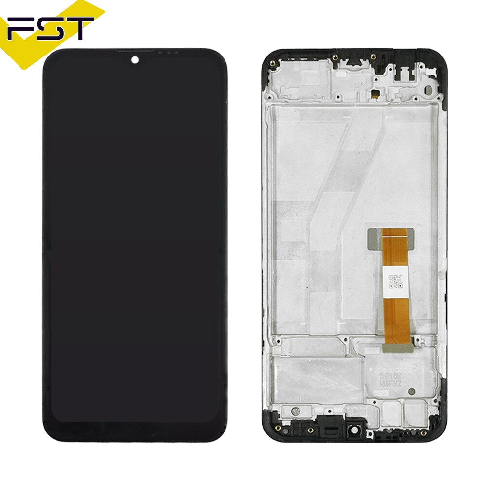 6.1''For Oppo A1k CPH1923 / For Oppo Realme C2 RMX1941 RMX1945 LCD Display+Touch Screen Digitizer Assembly+Frame Replacement: Black with Frame