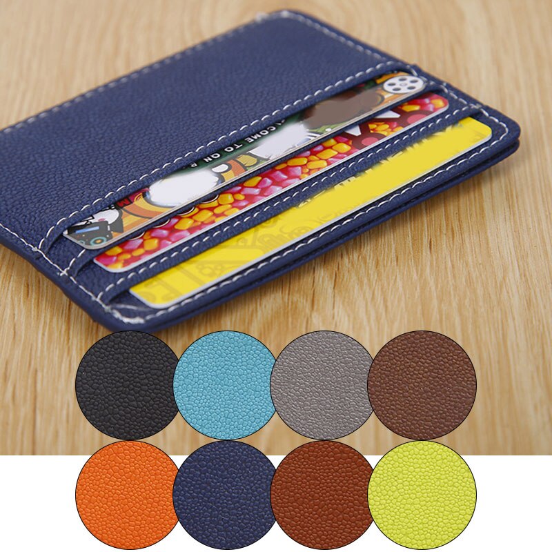 1pc Card Holder Slim Bank Credit Card ID Cards Coin Pouch Case Bag Wallet Organizer Women Men Thin Business Card Wallet