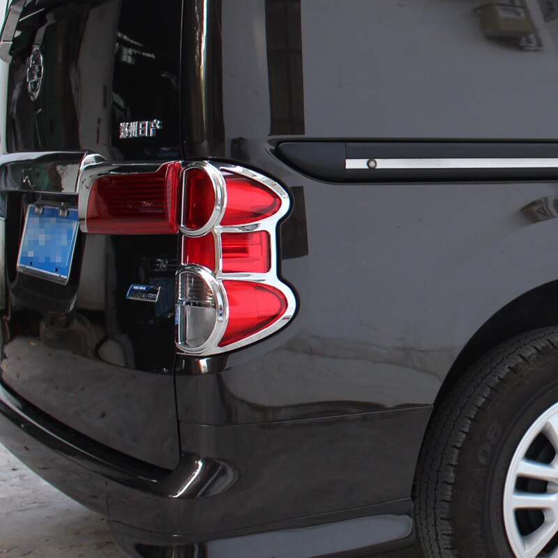 for Nissan NV200 ABS Chrome Front headlight Lamp Cover trim Rear headlight Lamp Cover trim Car styling