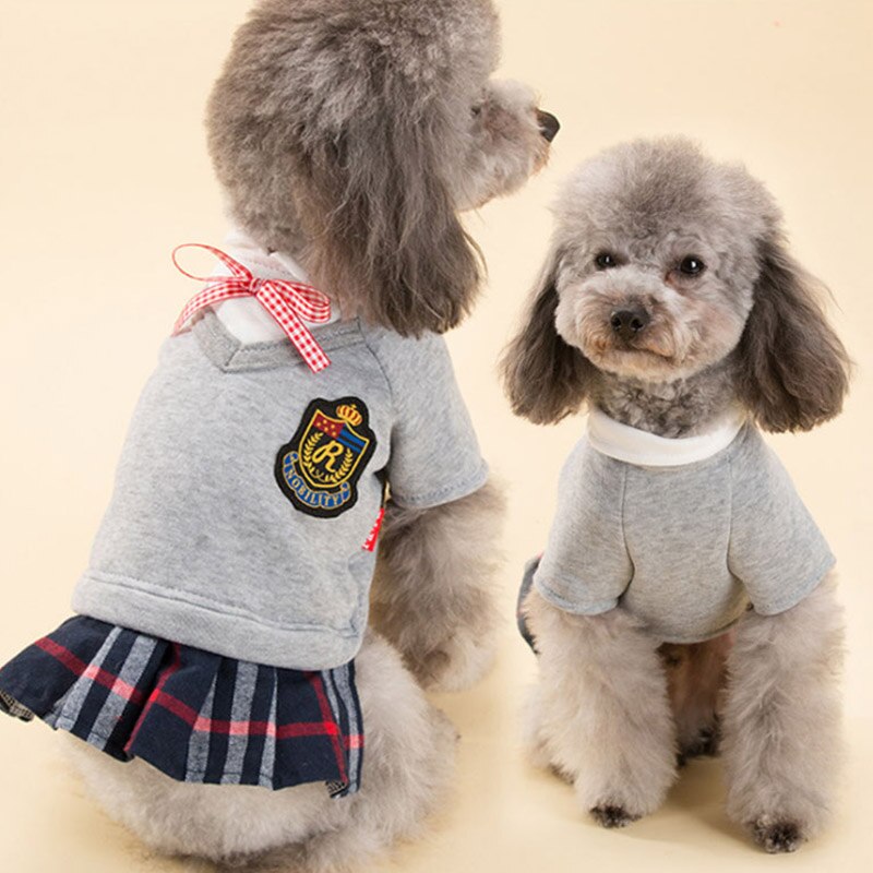 Couple Pets Dogs Clothing Bulldog Chihuahua Puppy Outfit Dog Uniform Dog Costume Formal Pet Clothes For Dogs Cat Pug Ropa Perro