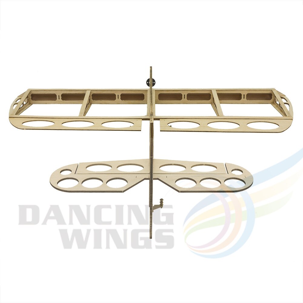 Balsahout Vliegtuig Model Geebee 600Mm Spanwijdte Balsa Kit Woodiness Model/Houten Vliegtuig Voor Hand Entry niveau Building