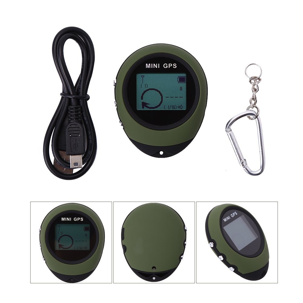 Reizen Usb Oplaadbare Mini Gps Navigatie Locator Outdoor Wandelen Elektronische Kompas Gps Ontvanger Anti-verloren Handheld Finder