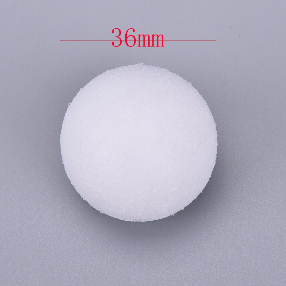 1 Table Football 36mm White Soccer Table Fussball Indoor Family Game Frosting Balls Sports Competition
