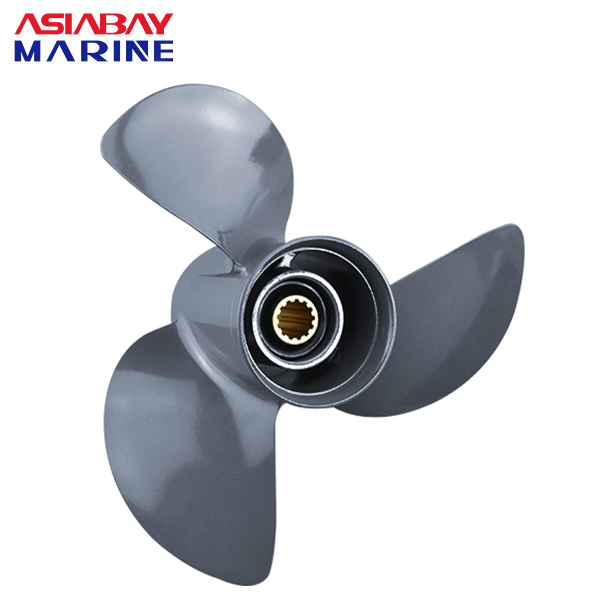 Outboard Propeller For Honda 35hp 40hp 50hp 60hp 11 1/4*13 Boat Motor Aluminum Alloy Screw 3 Blade 13 Spline Marine Engine Part