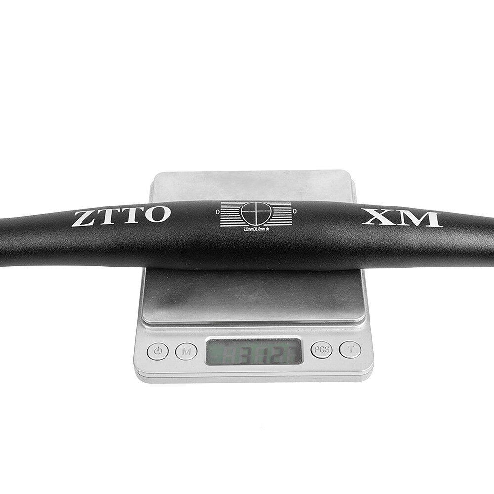 720mm/780mm Aluminum Alloy Bicycle Handlebar MTB Mountain Bike Flat Bar Straight Handlebar 6° Backsweep Bike Handlebar