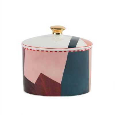 EECAMAIL Bone china English afternoon tea tea set Nordic coffee cup European small luxury small exquisite ceramic British aftern: SUGAR BOWL