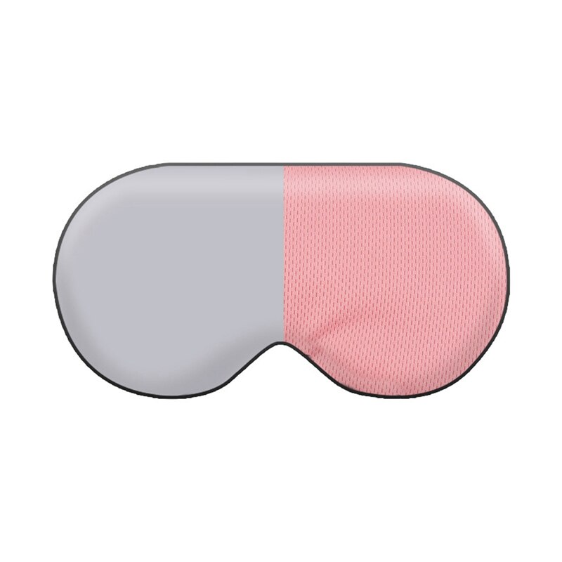 Zijde Dubbele-Side Shading Slaapmasker Slapen Eye Mask Cover Ooglap Blinddoeken Slaapmasker Gezondheid Slaap Shield Licht: PK