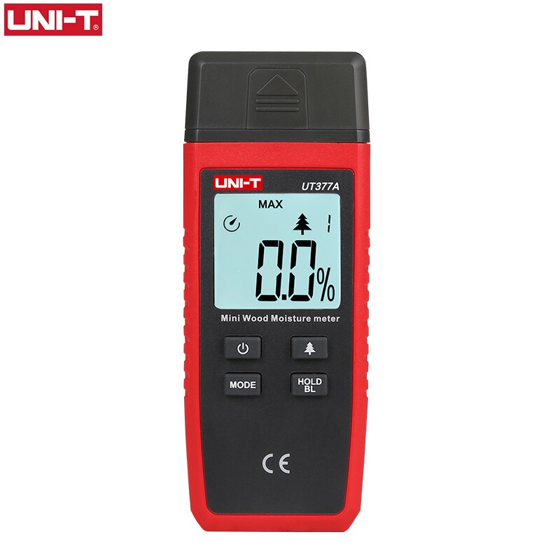 UNI-T professionale misuratore di umidità del legno igrometro digitale Tester di umidità per legno Data Hold LCD strumento portatile