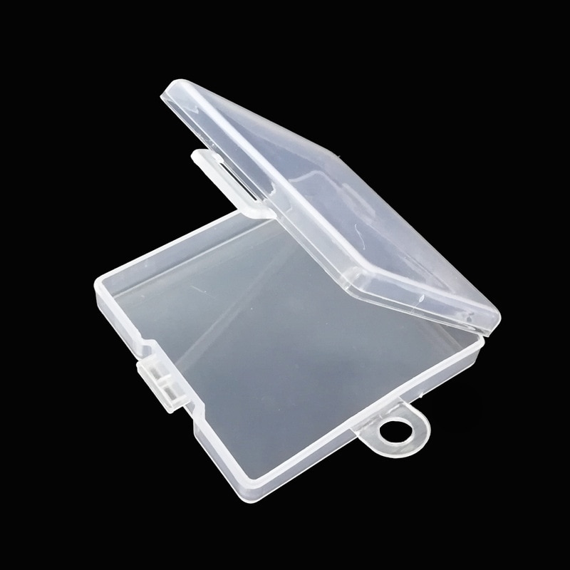 SD TF Transparante Geheugenkaart Houder Component PP Verpakking Doos Plastic Milieubescherming PP Haak Doos Geheugenkaart Gevallen