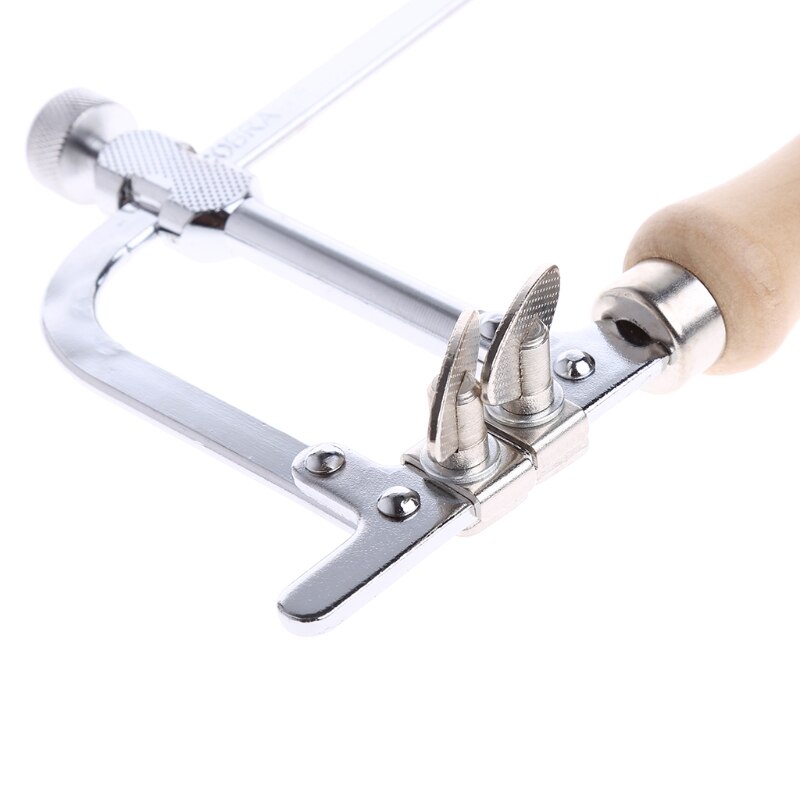 Mini piercing klinge smykker stål sav ramme justerbare juvelerer + gratis 1 kniv 10166
