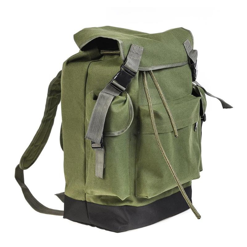 LEO all'aperto 70L zaino ad alta capacità borsa trekking sport viaggi tela zaino zaini campeggio escursionismo borse da pesca verde
