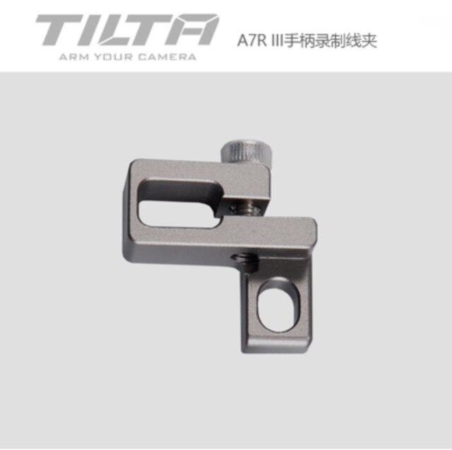 Tilta TA-T17-A-G Cage accessorie for SONY A7/A9 Single Rod Holder HDMI Clamp Attachment Run/Stop Cable HDMI to Micro HDMI CAGE: A7R III Clamp