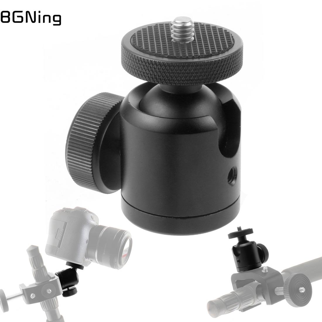Bgning-mini tripé com cabeça de 360 ° para câmera, suporte para vídeo panorâmico dslr, acessório de câmera com suporte para 3kg