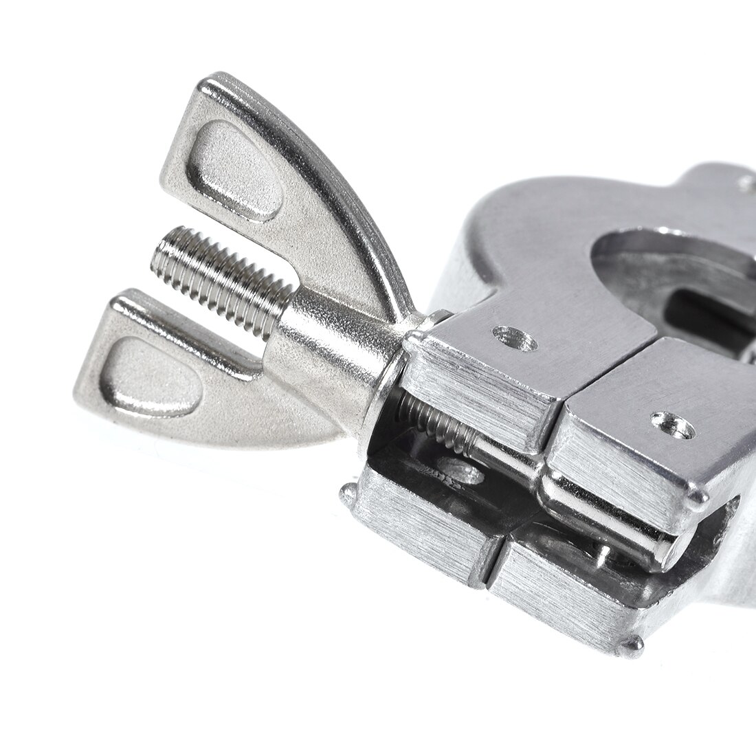 uxcell Sanitary Tri-Clamp 68mm x 47mm Single Pin Tri Clamp Wing Nut for Ferrule TC