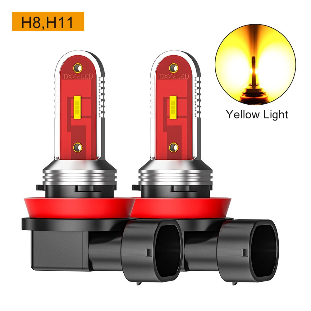 2. H8 H11 9005 9006 spare aluminum bulb for fluorescent fog led