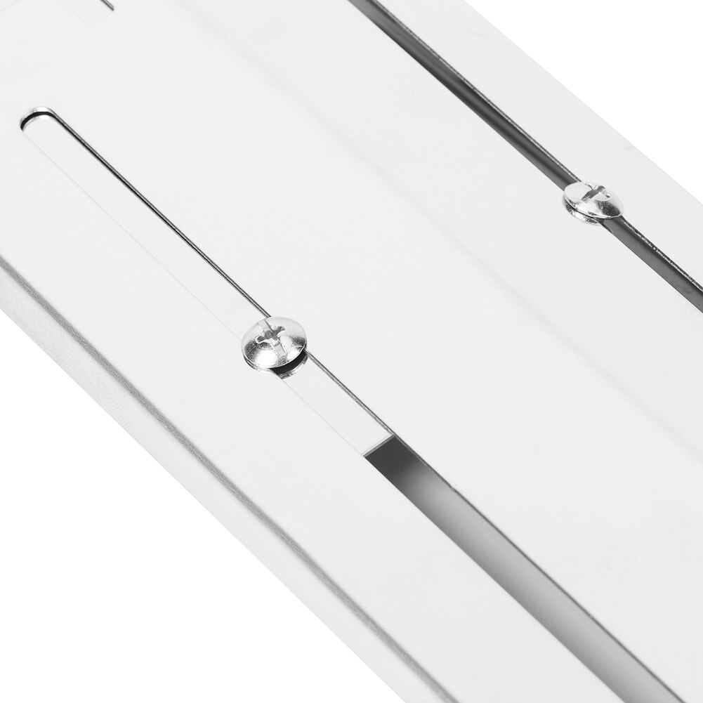 4pcs Adjustable Stainless Steel Gas Grill Heat Plate BBQ Heat Tent Replacement Porcelain Flavor BBQ Grill Pad Grill Cooking Tool