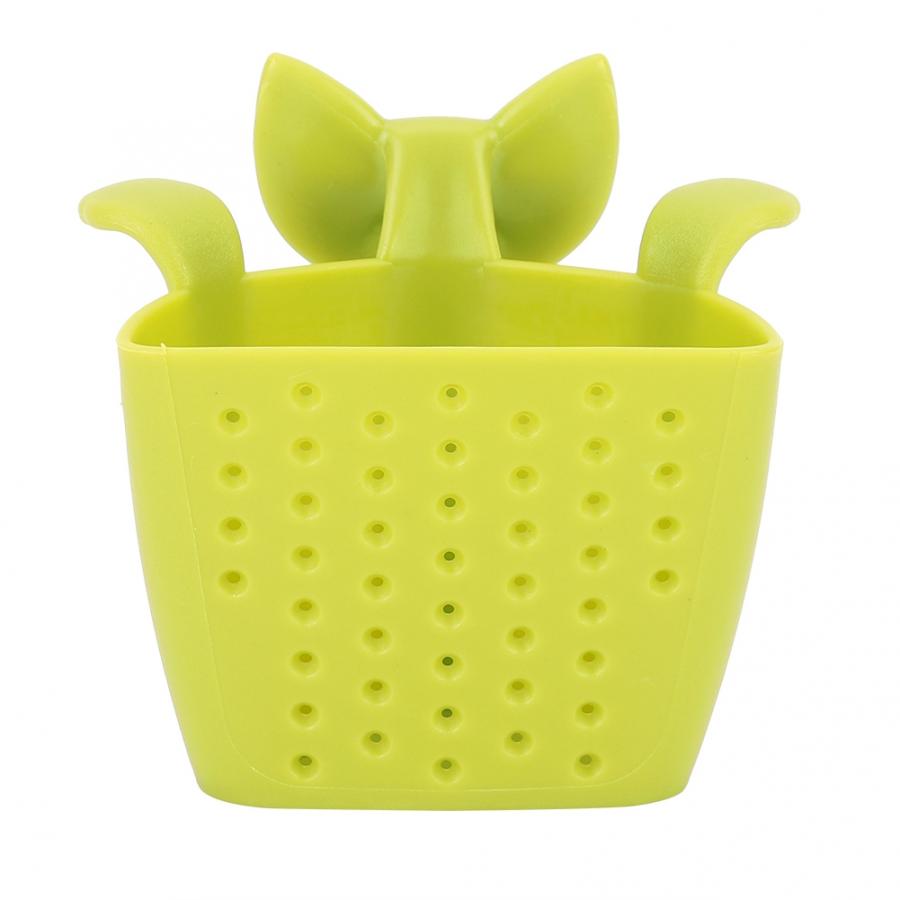 Infusor de té de silicona para el hogar y la Oficina, colador de té con forma de cerdo, conjunto de filtro, accesorio organizador, filtro de té portátil para viajes